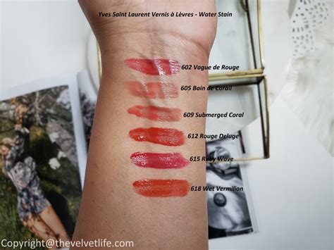 YSL Beauty Vernis a Levres Water Stain Review 